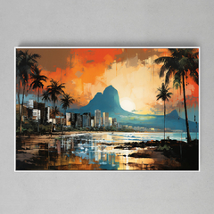 Quadro Decorativo Rio de Janeiro Pintura