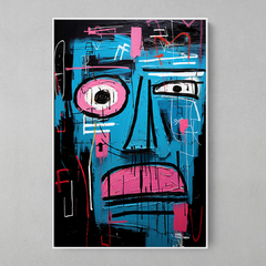 Quadro Decorativo Cara Basquiat - comprar online