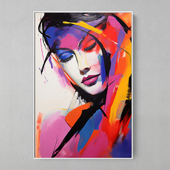 Quadro Decorativo Woman Ink - comprar online