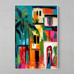 Quadro Decorativo Coconut Mansion - comprar online