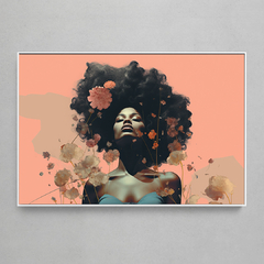 Quadro Decorativo Black Roses - comprar online