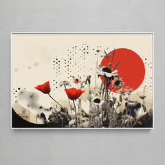 Quadro Decorativo Red Ball Collage - comprar online