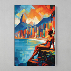 Quadro Decorativo Rio de Janeiro ErreJota - comprar online