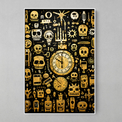 Quadro Decorativo Symbols Blackyellow - comprar online