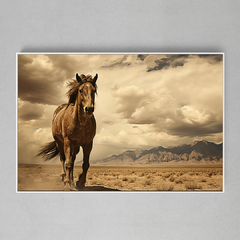 Quadro Decorativo Cavalo Das Montanhas - comprar online