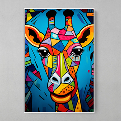 Quadro Decorativo Girafa Britto