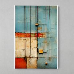 Quadro Decorativo Rachaduras Abstratas - comprar online