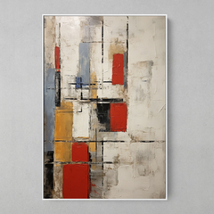 Quadro Decorativo Linha Abstrata - comprar online