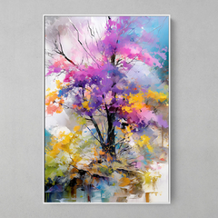 Quadro Decorativo Colorful Tree - comprar online