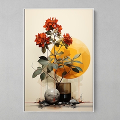 Quadro Decorativo Vaso de flor - Collage - comprar online