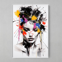 Quadro Decorativo Impressionistic Face - comprar online