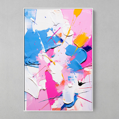 Quadro Decorativo Pink Texture - comprar online