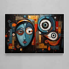 Quadro Decorativo Picasso - Arte Abstrata Surreal - comprar online