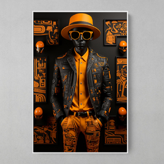 Quadro Decorativo Man Fashion Plastificado - comprar online