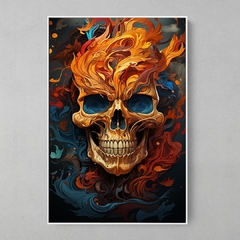 Quadro Skullfire - comprar online