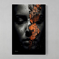 Quadro Broken Woman Abstract na internet