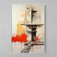 Quadro Decorativo Casa - estilo Robert Rauschenberg - comprar online