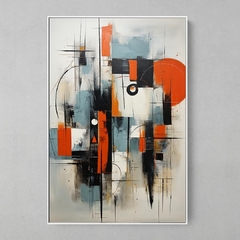 Quadro Decorativo Abstrato Riscado - comprar online