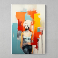 Quadro Decorativo Teen Abstract - comprar online