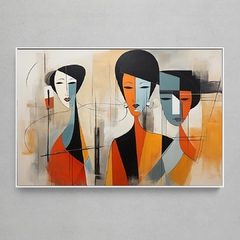 Quadro Decorativo Senhora Abstrata - comprar online