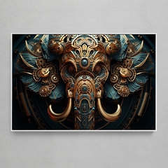 Quadro Decorativo Elefante Mecânico - comprar online