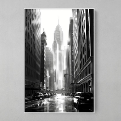 Quadro New York City Black and White na internet