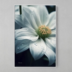 Quadro Flor e Chuva - comprar online