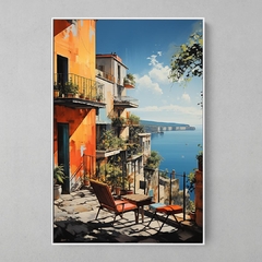 Quadro Decorativo A Tranquilidade da Bahia - comprar online