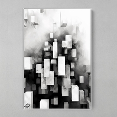 Quadro Arquitetura Abstrata - comprar online