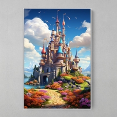 Quadro Decorativo O Castelo da Princesa - comprar online