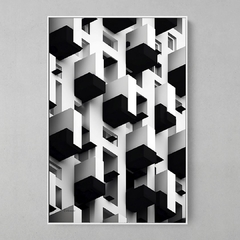 Quadro Cubes - comprar online