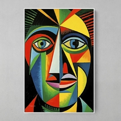 Quadro Decorativo Retrato Cubista ll - comprar online