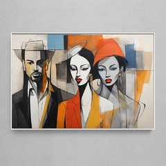 Quadro Decorativo Moda Abstrata - comprar online