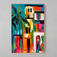 Quadro Decorativo Coconut Mansion - Ellquadros 