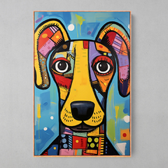 Quadro Decorativo Dog Britto - Ellquadros 