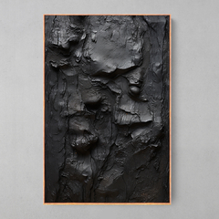 Quadro Decorativo Dark Wood Plaster - comprar online