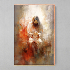 Quadro Decorativo Senhor Jesus - Ellquadros 