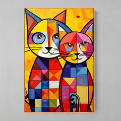 Quadro Decorativo Cats Britto - Ellquadros 