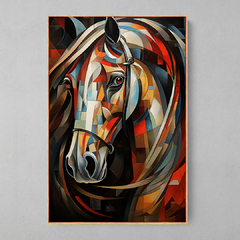 Quadro Decorativo Cavalo Picasso - Ellquadros 