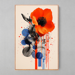 Quadro Decorativo Rising Flower - Ellquadros 