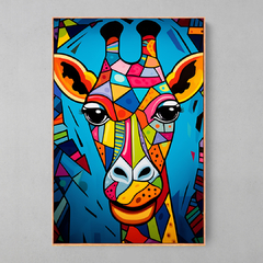 Quadro Decorativo Girafa Britto na internet