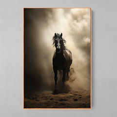 Quadro Decorativo Cavalo Cavalga - Ellquadros 