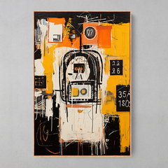 Quadro Decorativo Basquiat - Ellquadros 