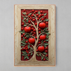 Quadro Decorativo Fruto Vermelho - Ellquadros 