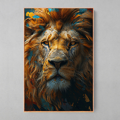 Quadro Decorativo Lion - Ellquadros 