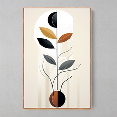 Quadro Decorativo Plants Tendency - Ellquadros 