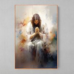 Quadro Decorativo Jesus - Ellquadros 