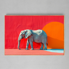 Quadro Decorativo Elephant Art - Ellquadros 