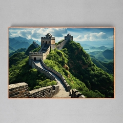 Quadro Decorativo Great Wall of China - Ficção na internet