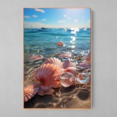 Quadro Decorativo Conchas do Mar - loja online